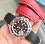 Rolex Yachtmaster Rose Gold Replica Watch Asia 2836 Movement